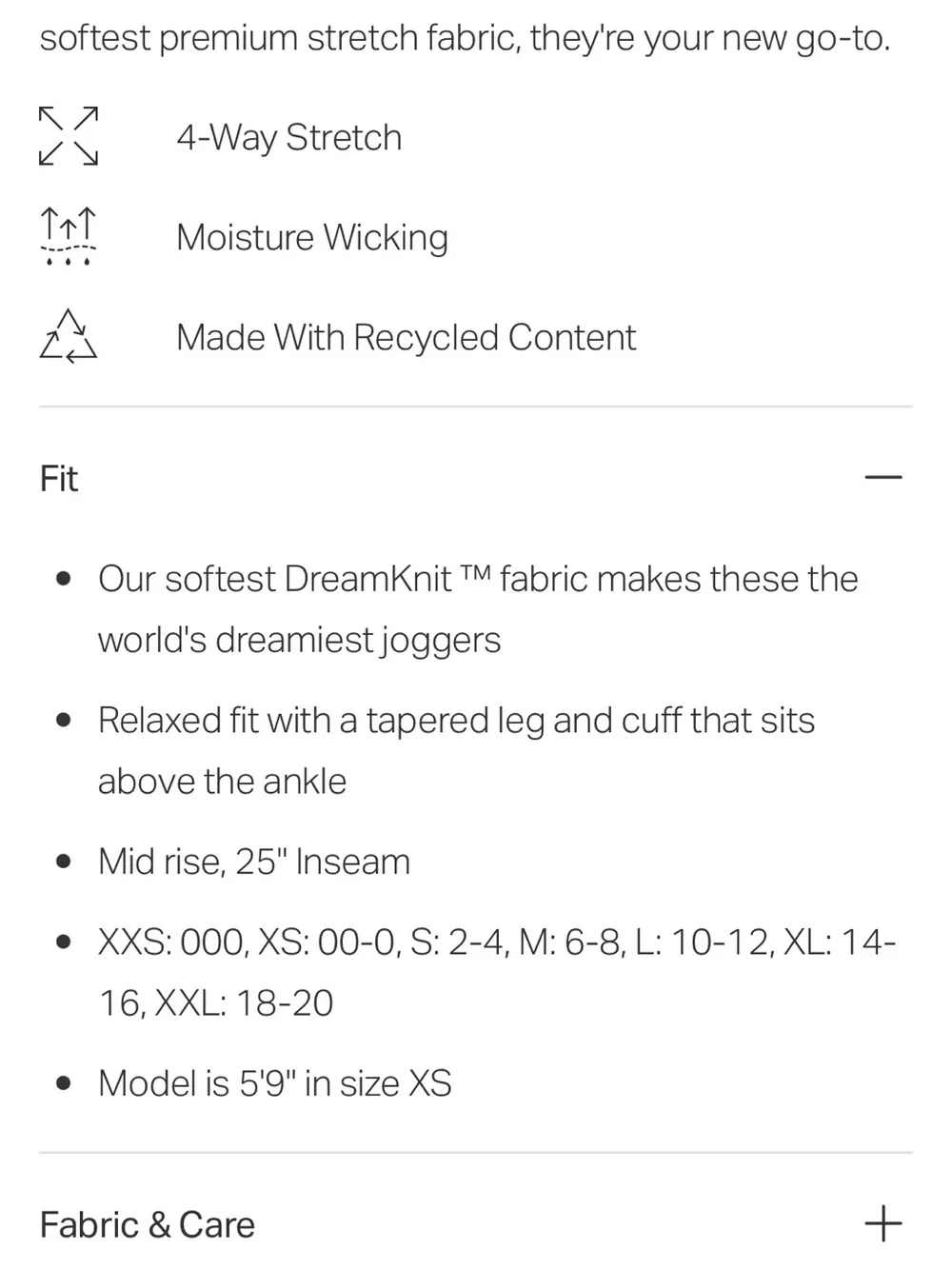 Vuori Performance Joggers - Picture 12 of 16